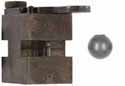 Mold, Lyman .440" round ball mold blocks, double cavity, use large handles